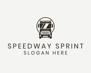 Trailer Trucking Vehicle logo design