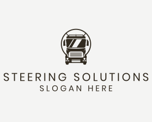 Trailer Trucking Vehicle logo design