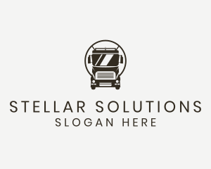 Trailer Trucking Vehicle logo design