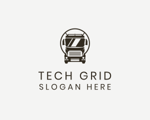 Trailer Trucking Vehicle logo design