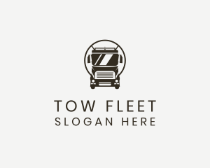 Trailer Trucking Vehicle logo design