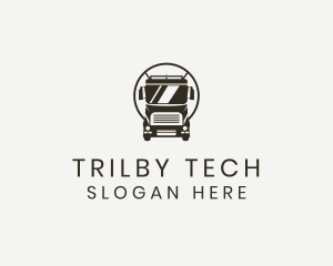 Trailer Trucking Vehicle logo design