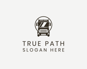 Trailer Trucking Vehicle logo design