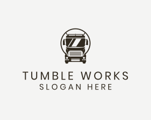 Trailer Trucking Vehicle logo design