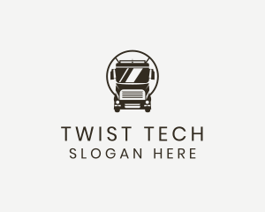 Trailer Trucking Vehicle logo design