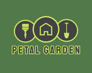 Home Yard Garden Maintenance logo design