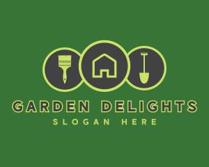 Home Yard Garden Maintenance logo design