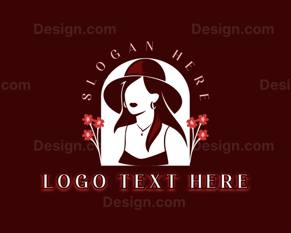 Woman Fashion Stylist Logo