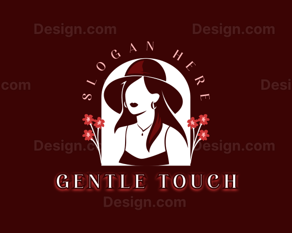 Woman Fashion Stylist Logo