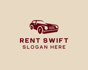 Sedan Car Rental  logo design