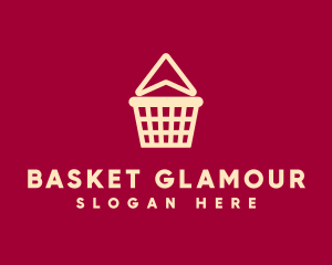 Online Shop Basket logo design