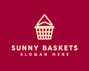 Online Shop Basket logo design
