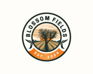 Tree Farm Field logo design