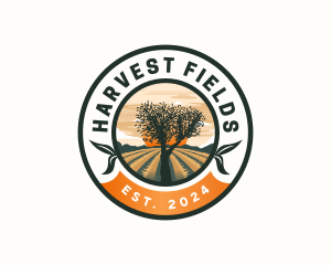 Tree Farm Field logo design