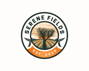 Tree Farm Field logo design