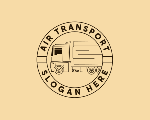 Truck Cargo Logistics logo design