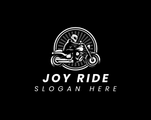 Motorcycle Touring Rider logo design