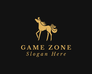 Golden Equine Horse logo