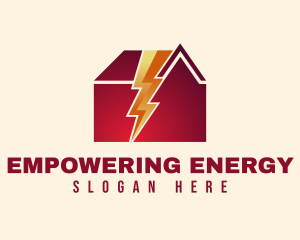 Thunder Energy House logo design