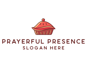 Cherry Pie Dessert logo design