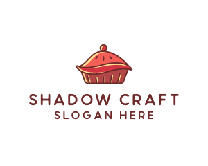 Cherry Pie Dessert logo design