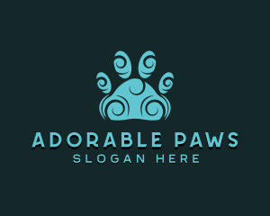 Paw Pet Veterinarian logo design