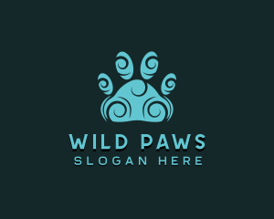 Paw Pet Veterinarian logo design