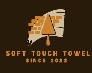 Brick Construction Mason Towel logo design