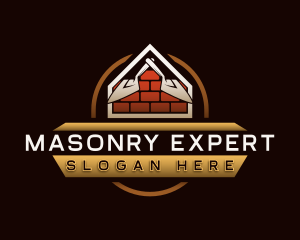 Masonry Brick Construction logo design