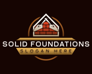 Masonry Brick Construction logo design