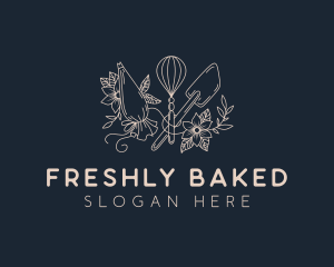 Flower Bakery Confectionery logo design