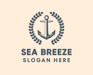 Nautical Seaman Anchor  logo design