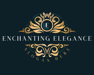 Elegant Floral Deluxe logo design