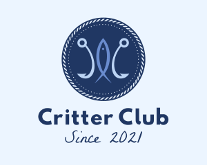 Fishing Club Badge logo design