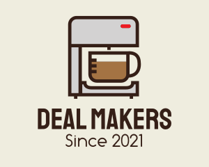 Coffee Maker Machine logo design