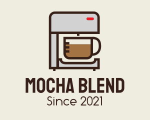 Coffee Maker Machine logo design