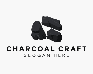 Charred Wood Charcoal logo design