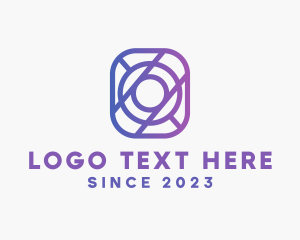 Icon - Digital Icon Letter O logo design