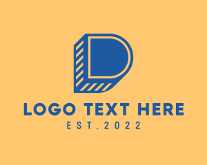 Modern - Modern Letter D logo design