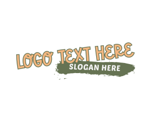 Quirky Fun Wordmark logo