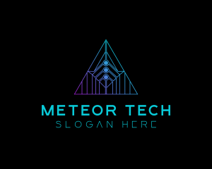 Tech Pyramid Developer logo design