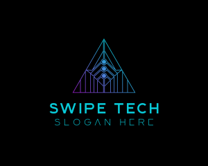 Tech Pyramid Developer logo design