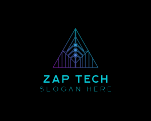 Tech Pyramid Developer logo design