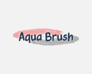 Paint Brush Art logo design