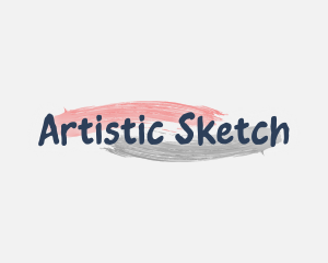 Paint Brush Art logo design