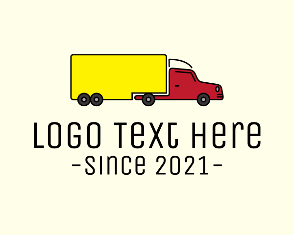 Hauling logo example 3