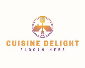 Spatula Cook Restaurant logo design