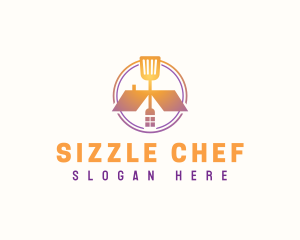 Spatula Cook Restaurant logo design