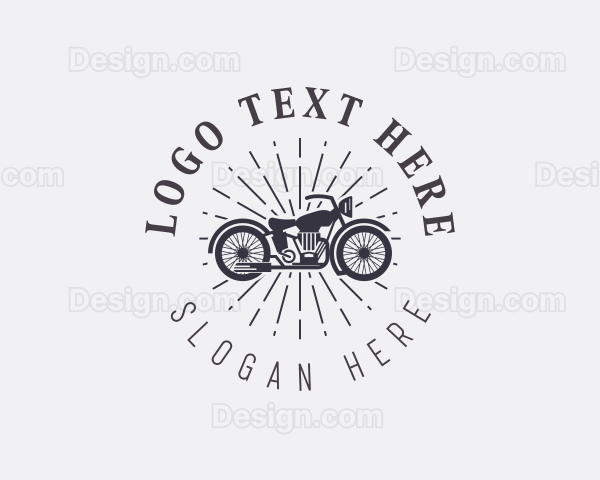 Motorcycle Touring Rider Logo