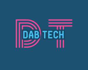 Digital Tech Circuit logo design